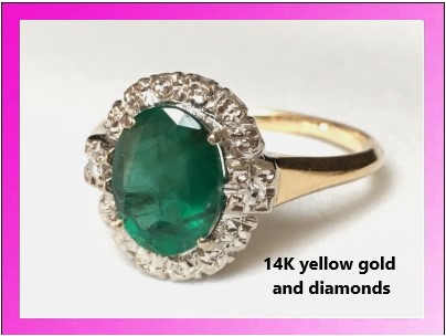 emerald ring nobel jewelry